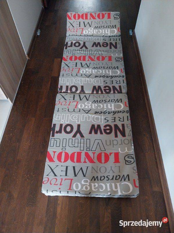 Materac rozkładany jednoosobowy Materace wielkopolskie Konin sprzedam