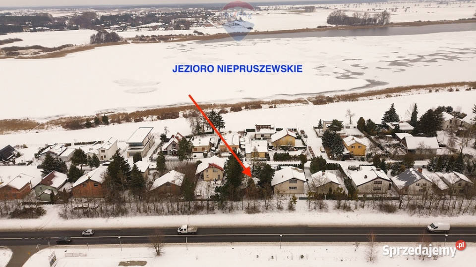 Na sprzedaż działka z domkiem jeziora wielkopolskie Niepruszewo