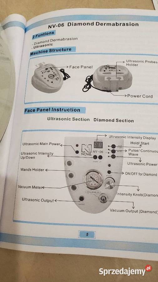 Diamond Dermabrasion NV60 powystawowa w Wrocław