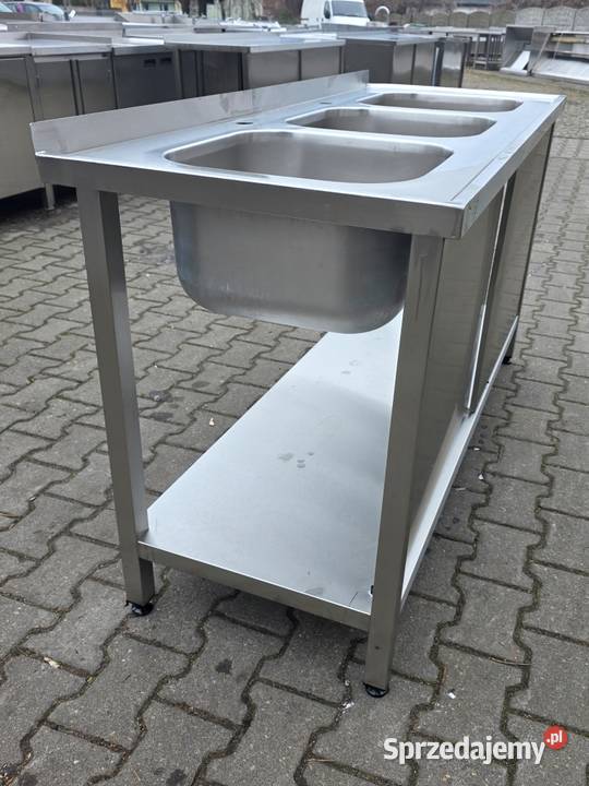 Zlew 3 Komorowy Drzwi Suwane 1506085 M1300 N Gastronomia Nowe Skalmierzyce sprzedam