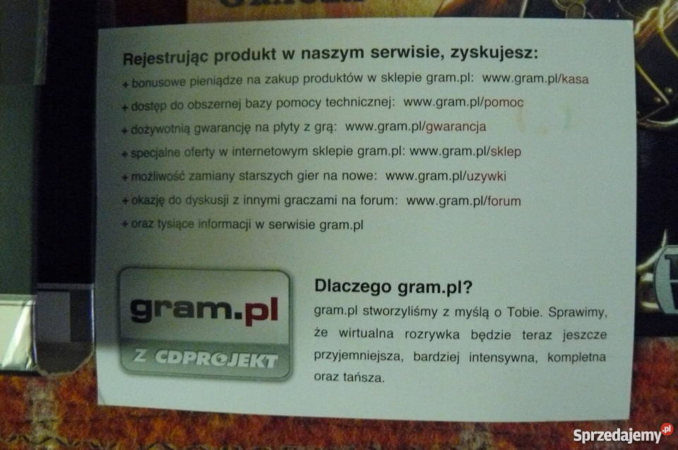 Gra PC w opakowaniu Nowa Sól sprzedam