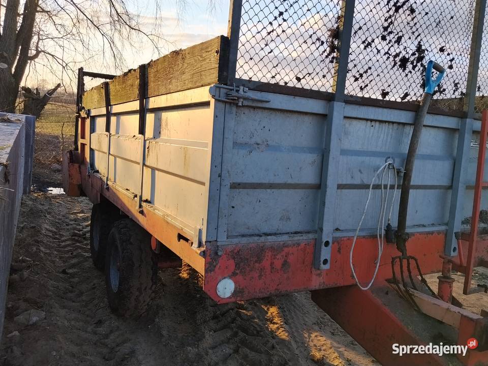 Rozrzutnik 6t tandem nieuszkodzony Stare Budki