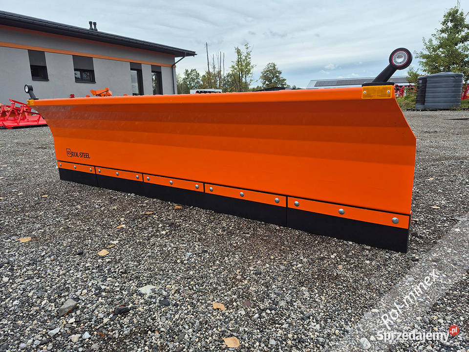 Pług do śniegu 2w1 Zabezpieczenia sprężynowe