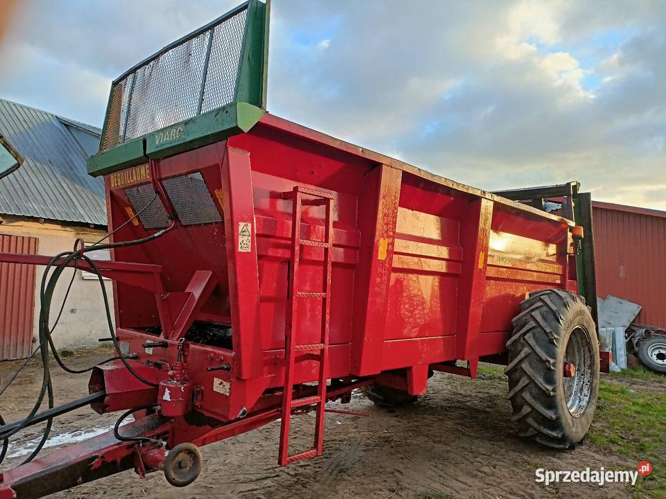 Rozrzutnik Deguillaume 10 ton podlaskie