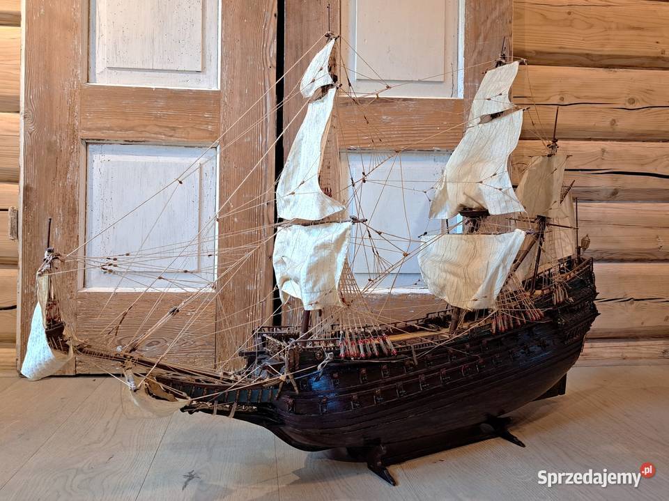 Wielki model żaglowca mazowieckie Warszawa sprzedam