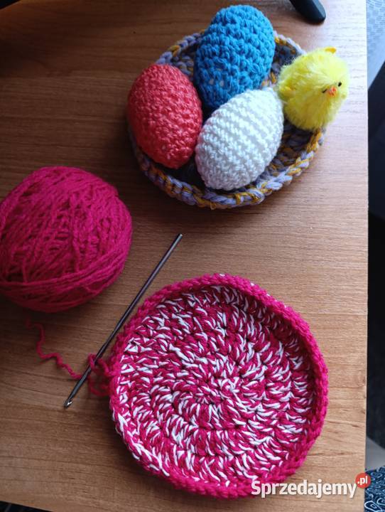 Jajka Wielkanocne dekoracja Świąteczna 6 ręcznie małopolskie Kraków