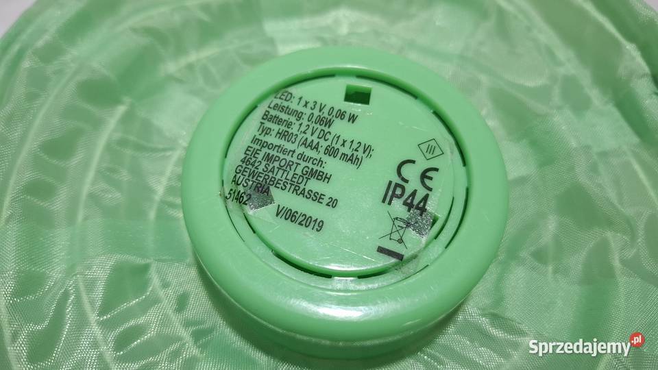 Lampa solarna lampion solarny zielony 23 Artykuły szkolne Czeladź