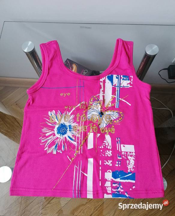 NOWY DAMSKI RÓŻOWY TOP R UNIWERSALNY Łódź