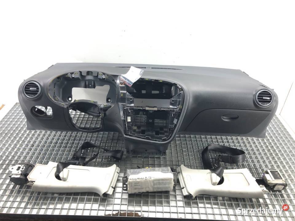 KOKPIT PODUSZKI PASY KOMPLET SEAT LEON II