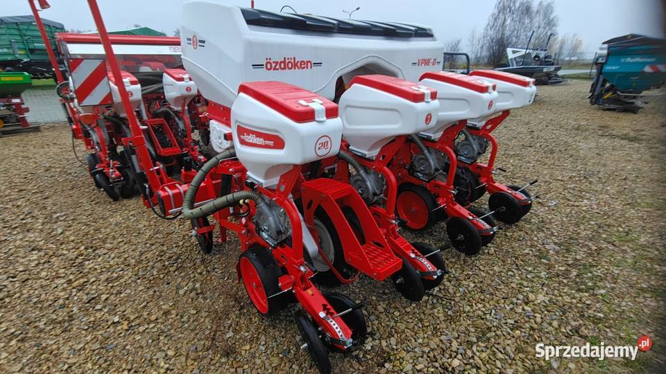 Siewnik 4rzędowy na ramie sztywnej OZDOKEN nieuszkodzony Rząśno