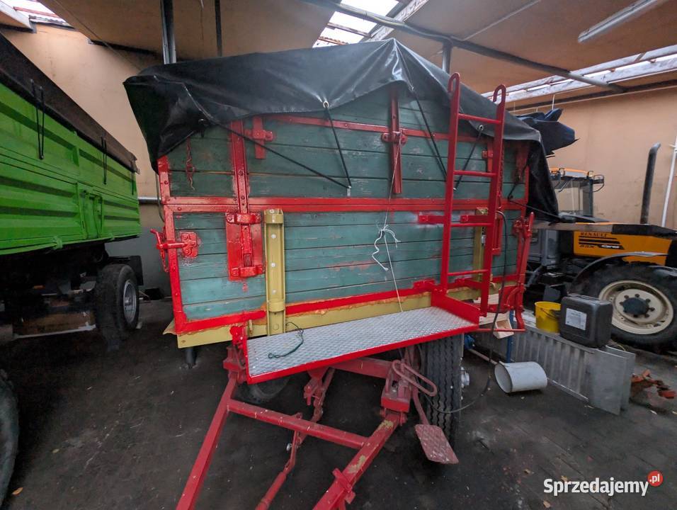 Przyczepa wywrotka 6t hamulec najazdowy 5t 7t sprzedam