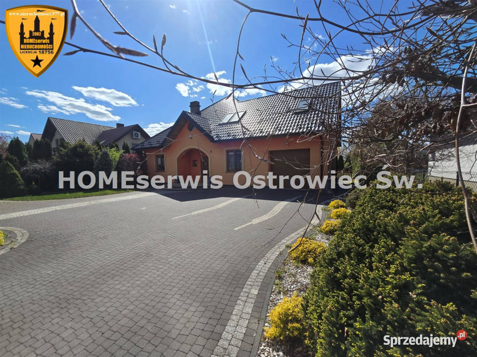 Dom Ostrowiec Świętokrzyski 166m2 Liczba pokoi 5