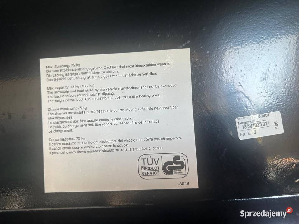 Box dachowy Thule Brzeg