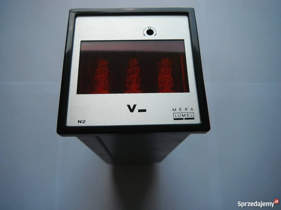 N24 Cyfrowy woltomierz Lumel Nixie zakres 0200V Szydłowiec