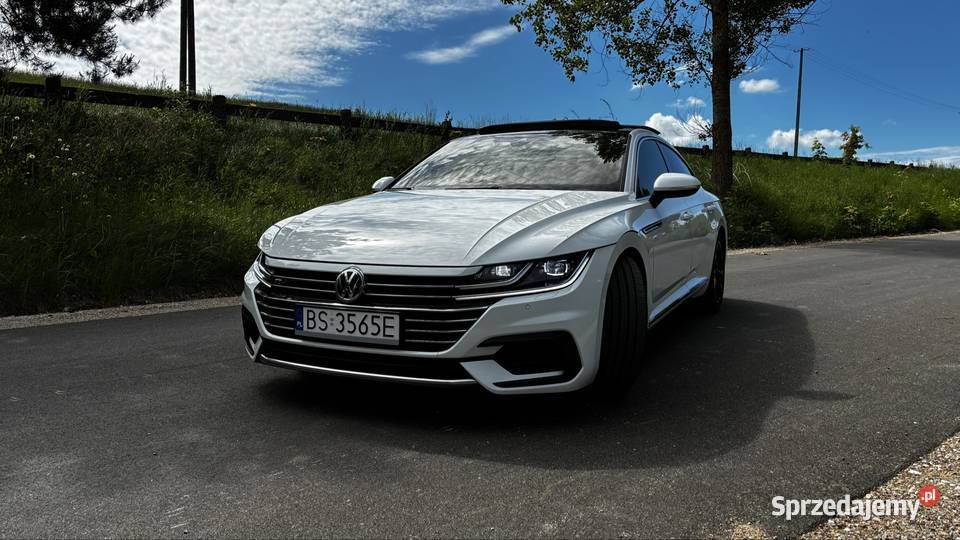 Volkswagen Arteon RLine 20 TSI DSG 190 Salon aluminiowe felgi sprzedam