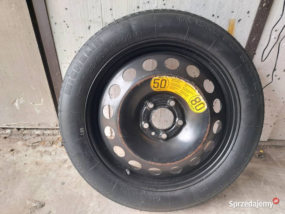 Koło dojazdowe 17 CITROEN 5X108 dolnośląskie Bolesławiec