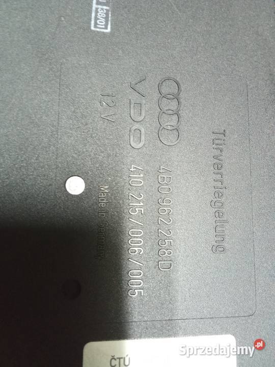 Audi A6 C5 moduły komfortu 3 sztuki Nowe Miasto Lubawskie