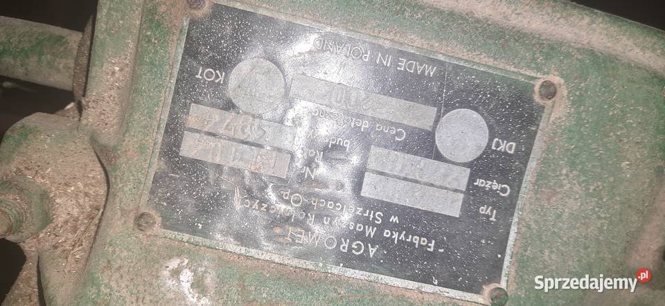 Kopaczka do ziemniaków Agromet przystosowana do Tomaszów Lubelski sprzedam