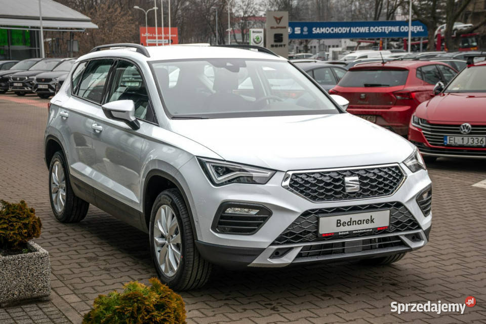 Seat Ateca Style 15 TSI 150 DSG Dostępny ręki lakier metallic Łódź