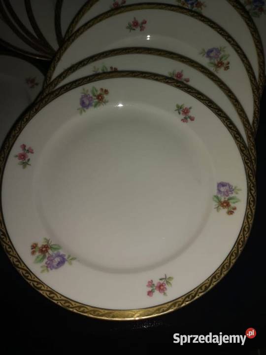 Talerzyk deserowy Eschenbach Bavaria Elfenbein Gdańsk