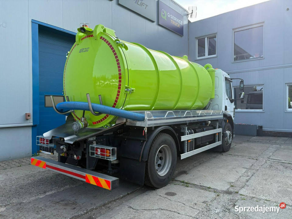śmieciarki DAF XB 290 zabudowa asenizacyjna GP