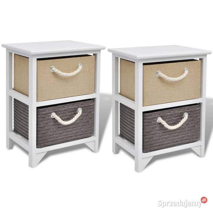 vidaXL Szafki nocne 2 drewnianeSKU242889 Warszawa