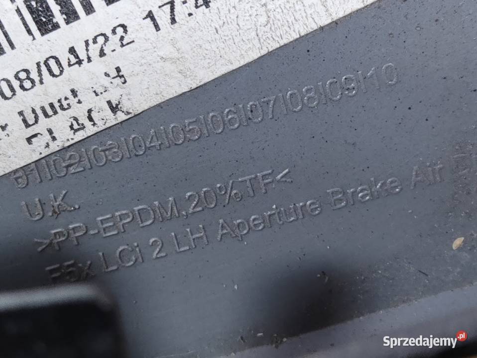 Kratka Zderzaka Lewy Przód Mini F56 LCi 9450627 wielkopolskie Pleszew