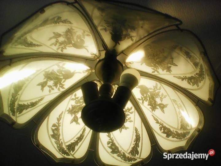 ŻYRANDOL biało czarny Rogoźnik