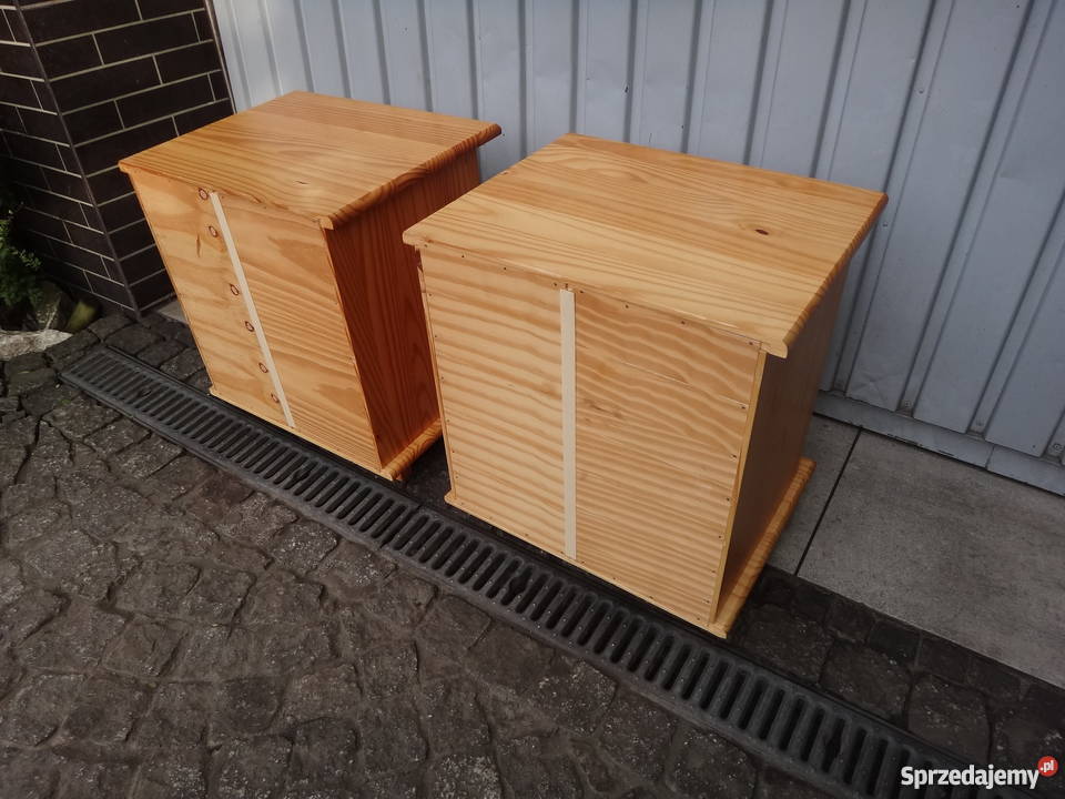 Sosnowe szafki nocne 2 40cm