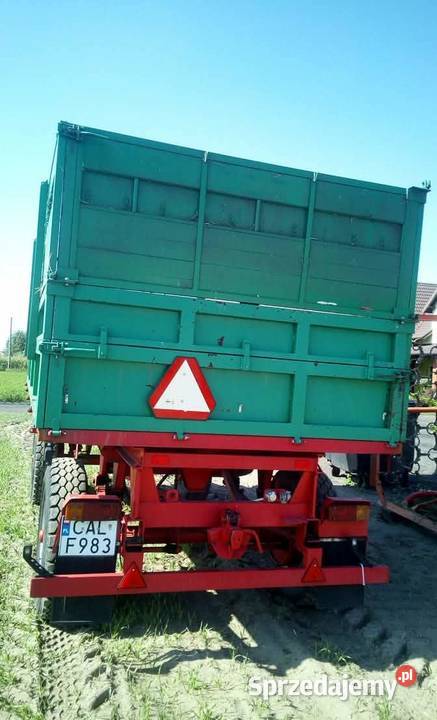 Przyczepa rolnicza OBJETOŚCIOWA HL 6011 Zapustek sprzedam