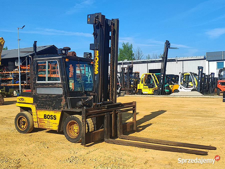 Wózek widłowy Boss H7060D diesel 7 ton duplex 45 Kęty