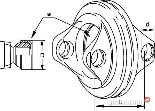 DOPG P675 L124 D182 264100 Kamionna