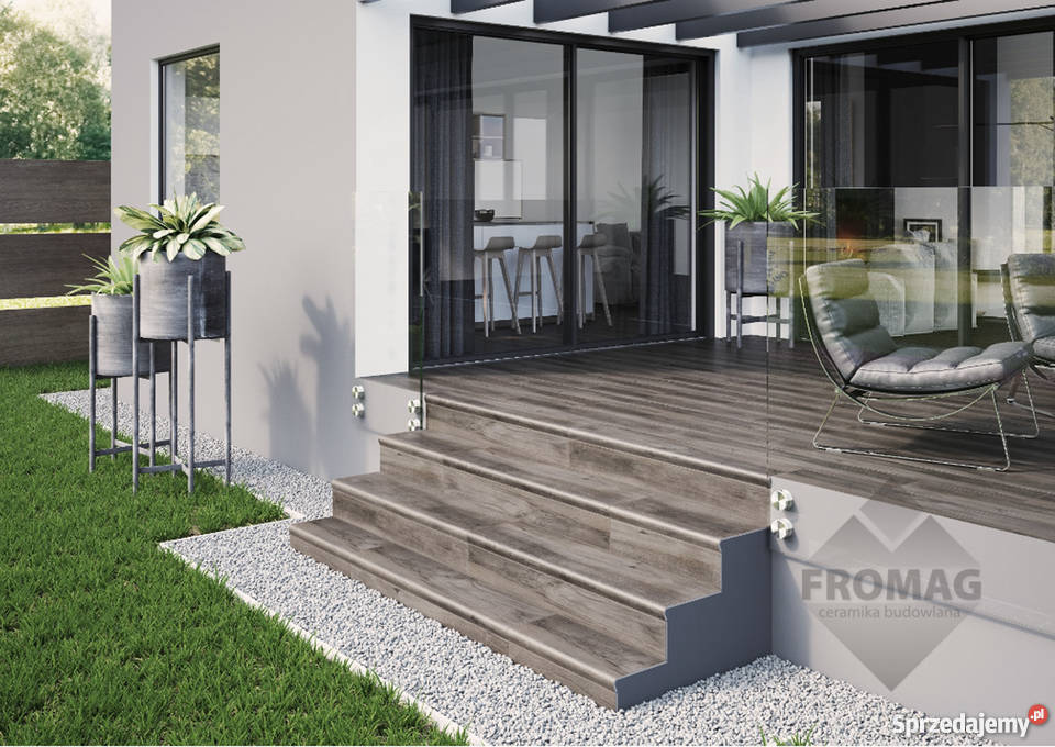 Schody Stopień płytki drewnopodobne 120 Cortone Głogów