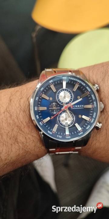 Duży zegarek męski z chronografem Curren Gorzów Wielkopolski