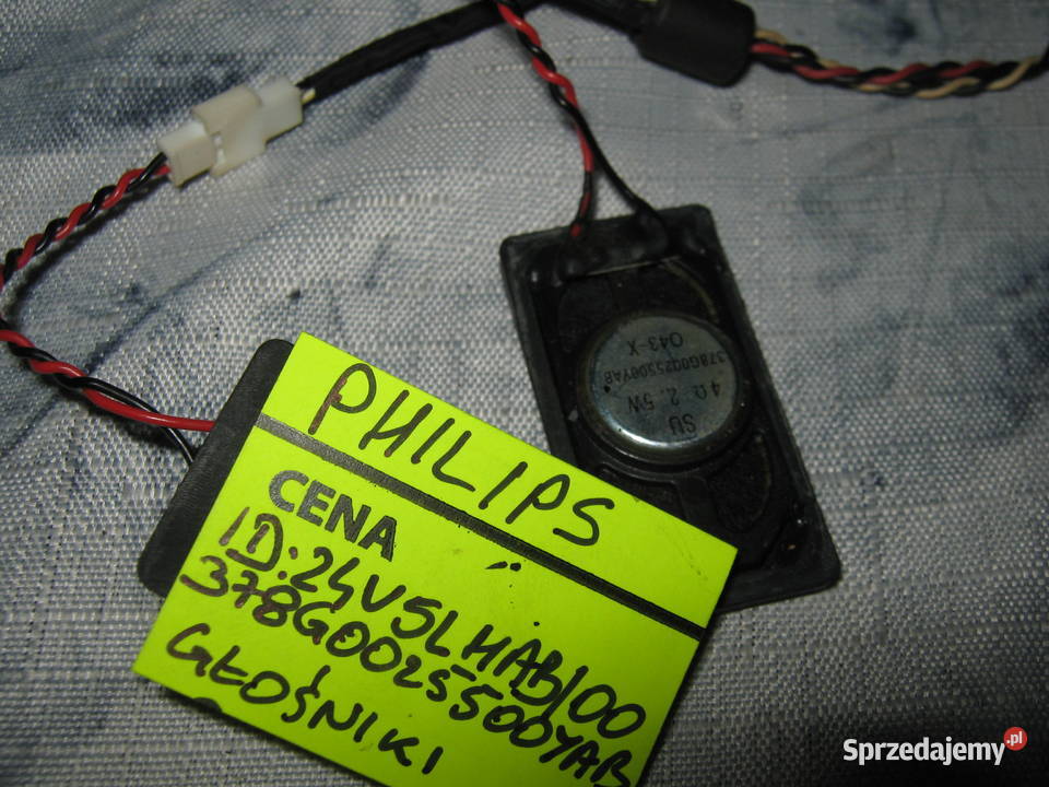 PHILIPS ID24V5LHAB00 378G0025500YAB GŁOŚNIKI Nowy Sącz sprzedam