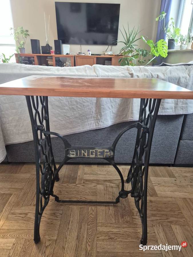 Stolik SINGER Drewno stan Warszawa