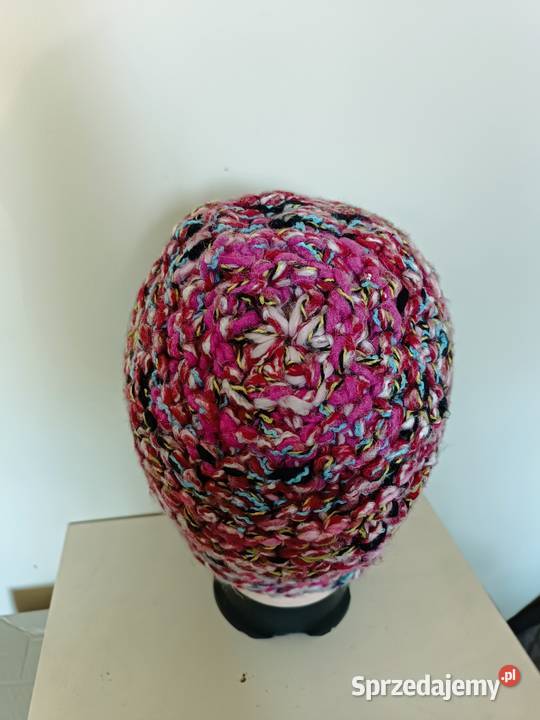 Czapka zimowa handmade mazowieckie Otwock sprzedam