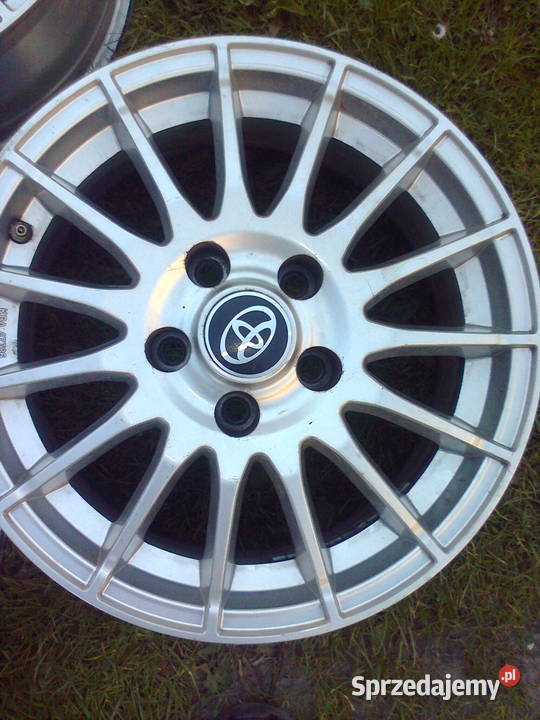 felgi aluminiowe 16 Toyota Yaris Corolla Verso podkarpackie Jarosław
