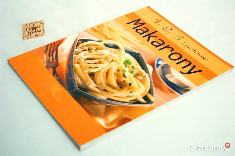 Makarony 123 i gotowe Wyd Papirus przepisy lubelskie Lublin