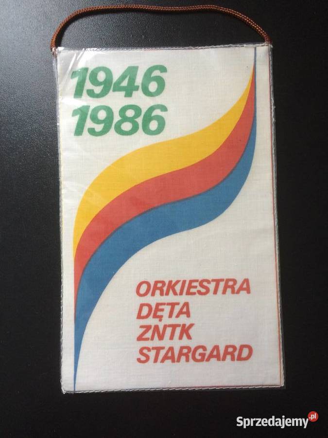 2820 Proporczyki Orkiestry Dętej ZNTK Stargard Szczecin