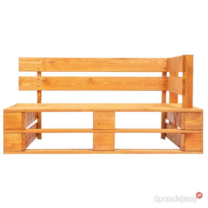 vidaXL Ogrodowa ławka narożna z palet mazowieckie Warszawa