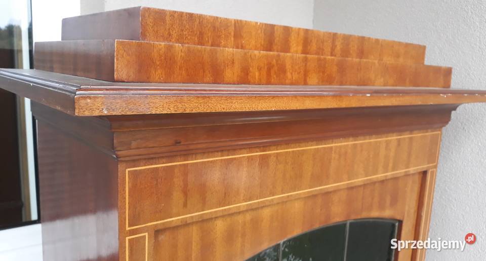 23Stary kredens witryna bibliotek zielon pomorskie Tczew