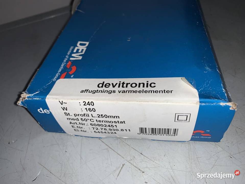 Devitronic 60802451 Grzałka do rozdzielni Pozostałe mazowieckie Warszawa sprzedam