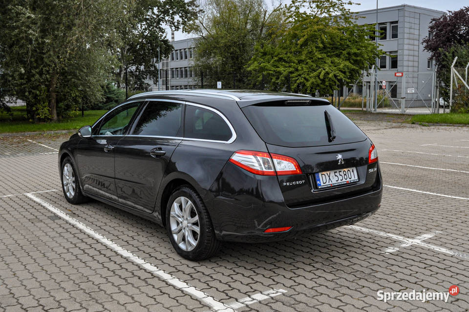 Peugeot 508 16T 2013 r Bezwypadkowy Skóry 508 Wrocław