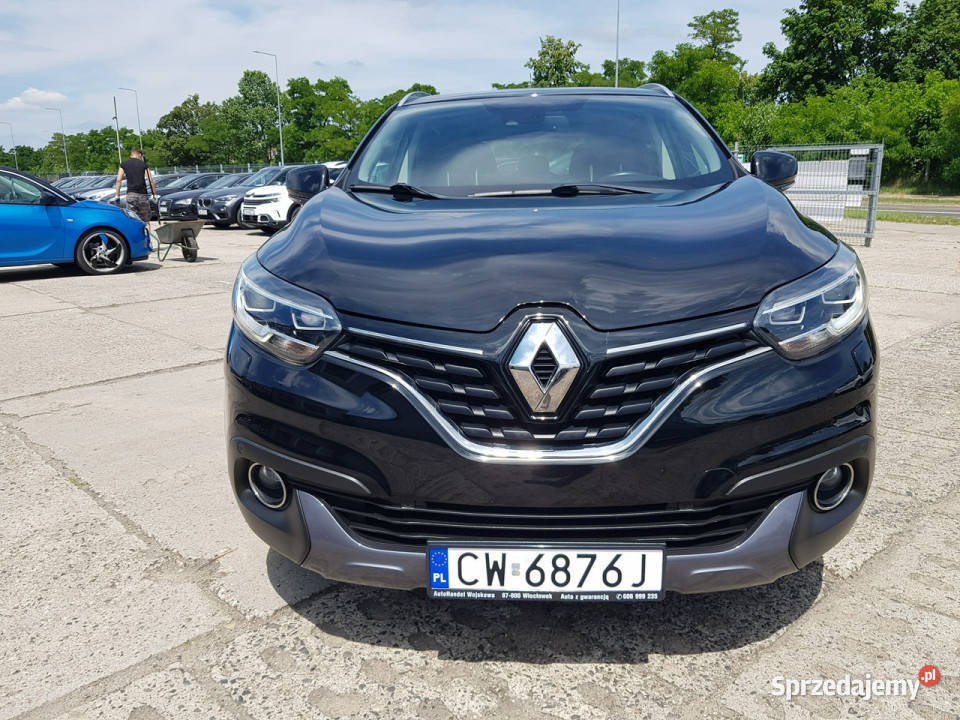 Renault Kadjar 13 Benzyna Turbo Bose Kamera światła do jazdy dziennej Kadjar