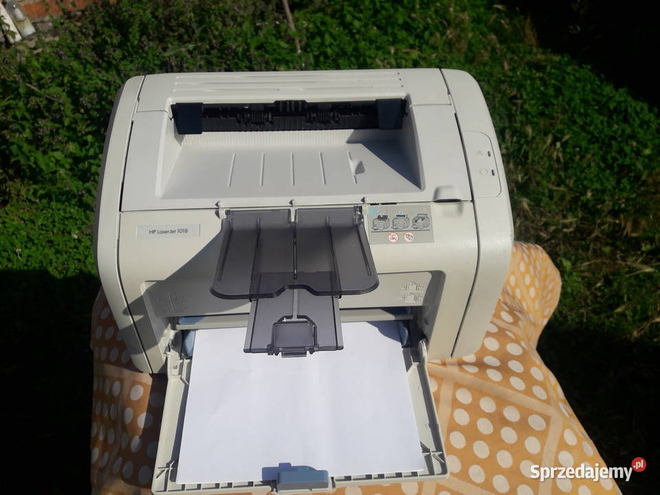 Drukarka laserowa HP LASERJET 1018 tanie Miłosław