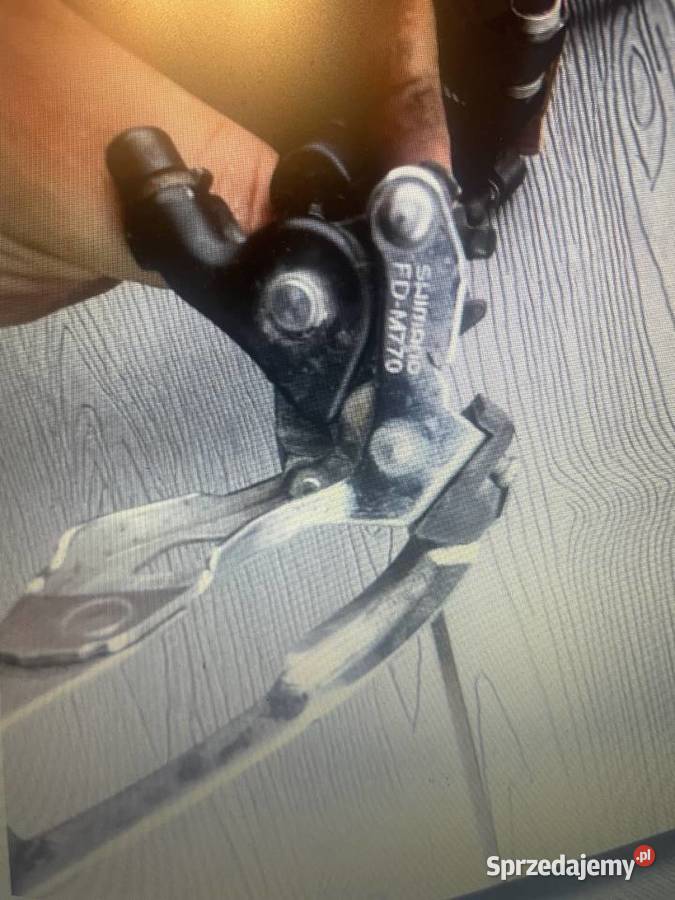 Shimano fdm770 przerzutka przednia XT śląskie Katowice