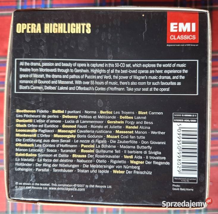 Opera Highlights 50CDs Kraków
