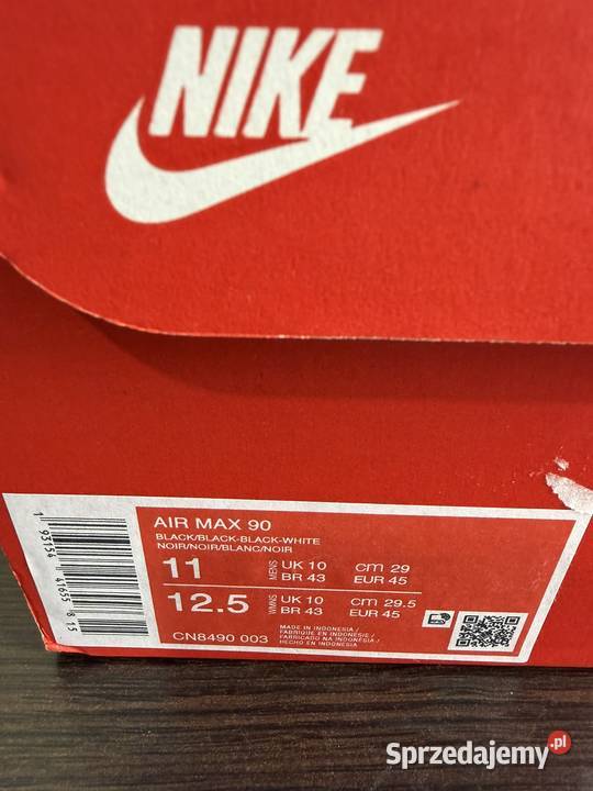 ButySneakersy Nike Air 90 CN8490003 skóra małopolskie Kraków