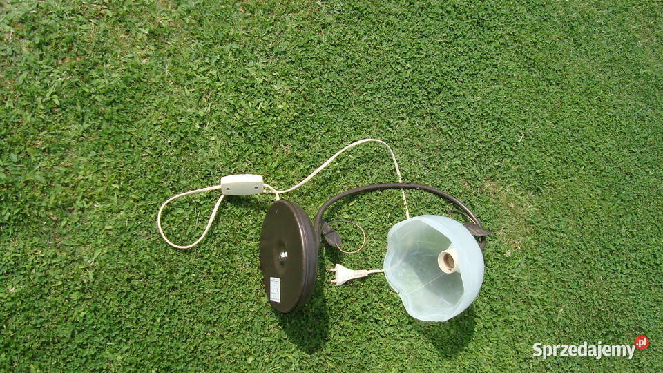 Żyrandol i lampa nocna Oświetlenie sprzedam